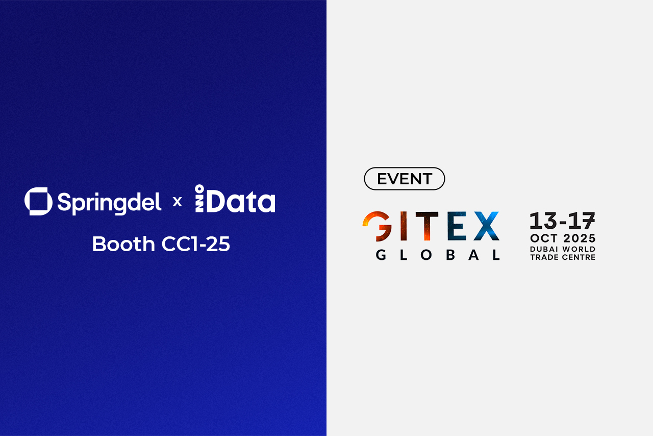 Springdel + iData at Gitex 2025 in Dubai